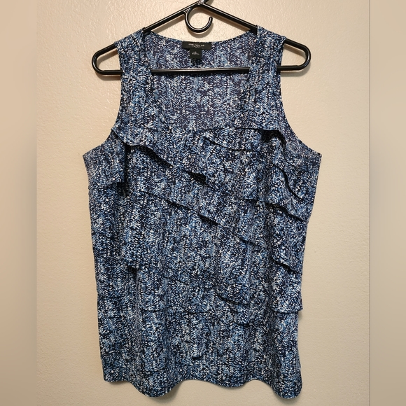 Ann Taylor Tops - Ruffle Layered Sleeveless Blouse